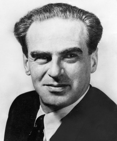 Rudolf Slansky, sekretarz generalny Komunistycznej Partii Czechosłowacji. autorstwa Unbekannt