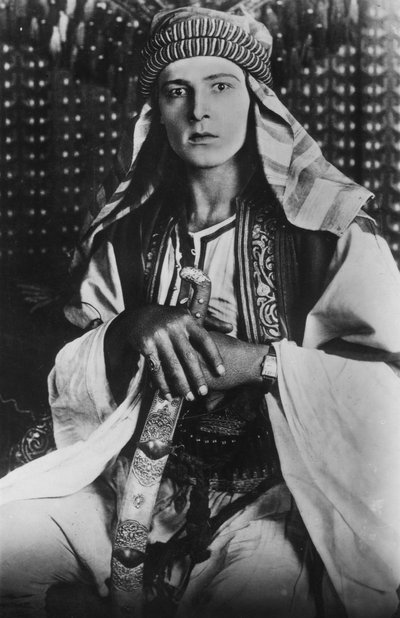 Rudolph Valentino 1895-1926 w Szejku, 1921 autorstwa Unbekannt