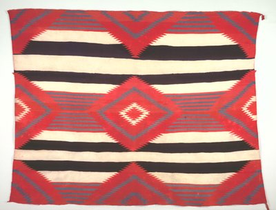 Dywan Trzecia faza stylu Chief Blanket, Germantown Weaving, ok. 1930 r. 1890-1910. autorstwa Unbekannt