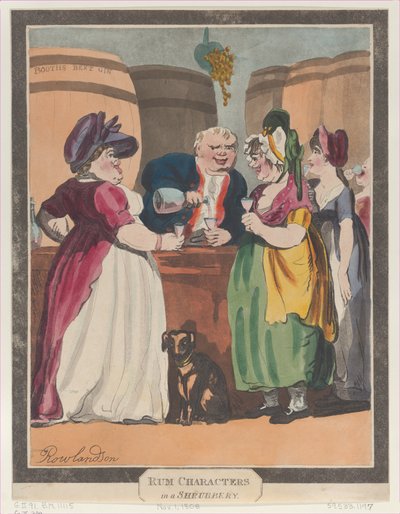 Znaki rumowe w krzakach, 1 listopada 1808., 1 listopada 1808. autorstwa Unbekannt