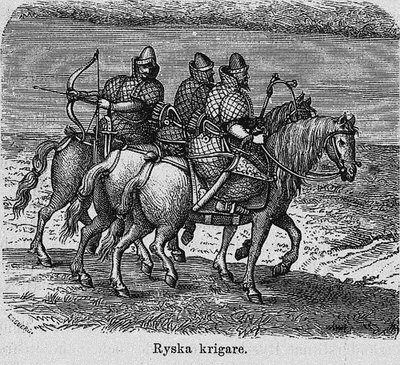 rosyjscy wojownicy, ok. 1620 autorstwa Unbekannt