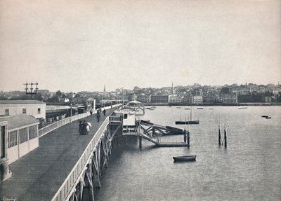 Ryde - Widok z molo, 1895 autorstwa Unbekannt