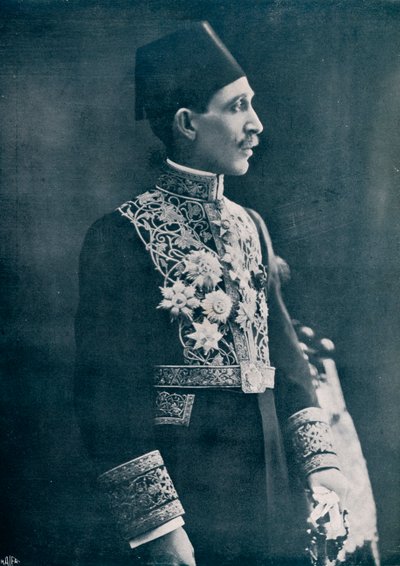 Sadek Wahba Pasza, dyplomata egipski, ok. 1933. autorstwa Unbekannt