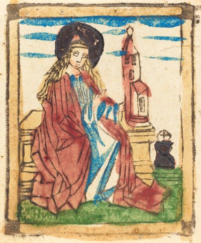 Św. Barbara, 14601470. autorstwa Unbekannt