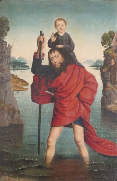 Św. Krzysztof i Dzieciątko Chrystus po 1485 r. autorstwa Unbekannt