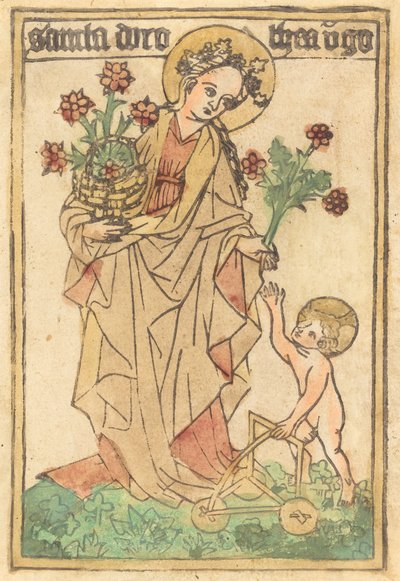 Św. Dorota, 14401460. autorstwa Unbekannt