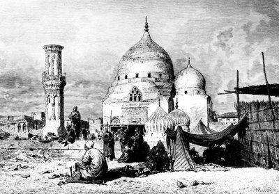 Meczet Świętego Ibrahima, Dessouk, Egipt, 1880 autorstwa Unbekannt
