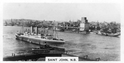 Port Saint John, Nowy Brunszwik, Kanada, ok. 1920 r. autorstwa Unbekannt