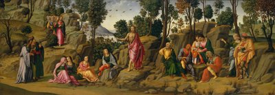 Św. Jan Chrzciciel dający świadectwo, ca. 1506-7. autorstwa Unbekannt