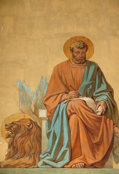 Św. Marek. Kościół Saint-Didier Voreppe Francja autorstwa Unbekannt