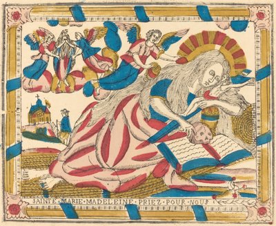 Św. Maria Magdalena módl się za nami, c. 1820. autorstwa Unbekannt