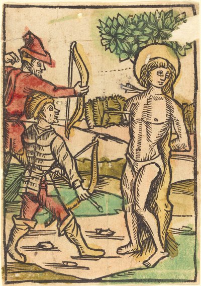 Św. Sebastian, ok. 1490. autorstwa Unbekannt