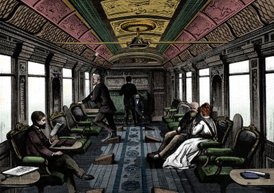Limuzyna na Orient Expressie, ok. 1895 r. autorstwa Unbekannt