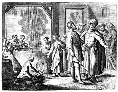 Warzelnia Soli, Amsterdam, 1660 autorstwa Unbekannt
