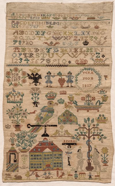 Fragment próbnika, 1817. autorstwa Unbekannt