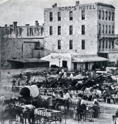 San Antonio, Teksas, USA, 1876, 1954 autorstwa Unbekannt