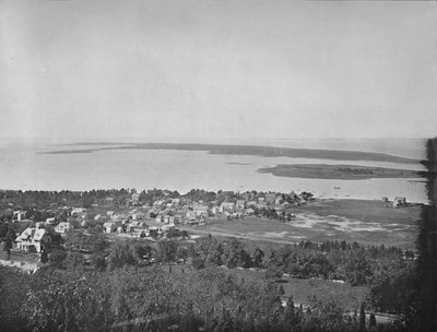 Sandy Hook, z Highland Light, New Jersey, c1897. autorstwa Unbekannt