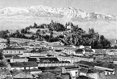Santiago, Chile, 1895 autorstwa Unbekannt