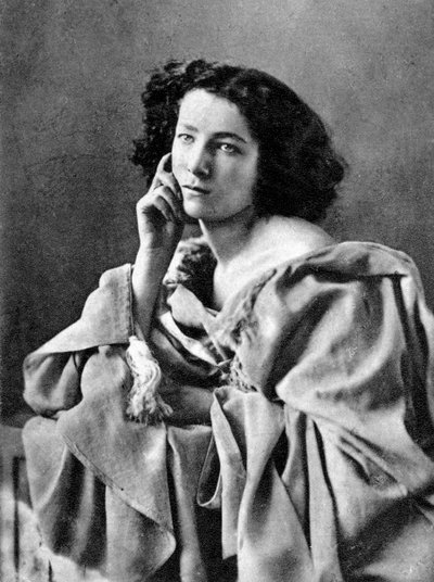Sarah Bernhardt, francuska aktorka, 1869 autorstwa Unbekannt