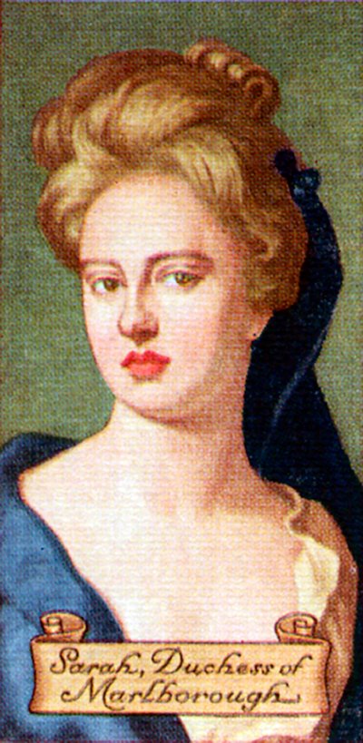 Sarah, księżna Marlborough, wzięta z serii kart z papierosami, 1935 autorstwa Unbekannt