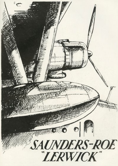 Saunders-Roe Lerwick, 1941. autorstwa Unbekannt