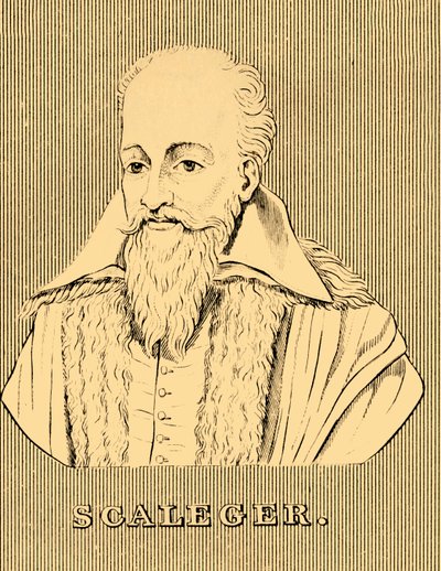 Scaleger, 1540-1609, 1830. autorstwa Unbekannt