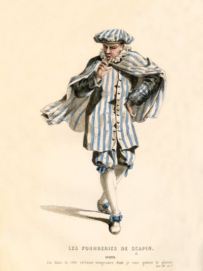 Scapin, 1868. autorstwa Unbekannt