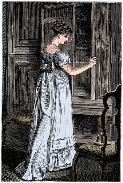 Scena z opactwa Northanger Jane Austen autorstwa Unbekannt