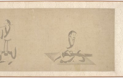 Sceny z życia Tao Yuanming cz. 2, dynastia Ming, 1368-1644. autorstwa Unbekannt