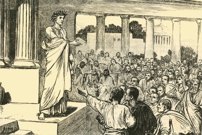 Apel Scypiona do ludu, 1890 r. autorstwa Unbekannt