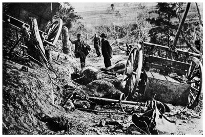 Druga bitwa pod Fredericksburgiem, wojna secesyjna, 1863 1955 autorstwa Unbekannt