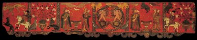 Sekcja boazerii z malowaniem dekoracyjnym, lata 1770-1780 autorstwa Unbekannt