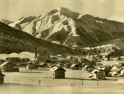 Seefeld w Tyrolu, Austria, ok. 1935. autorstwa Unbekannt