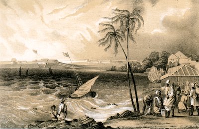 Ustawienie monsunowe, Fort Cannanore, 1847 autorstwa Unbekannt
