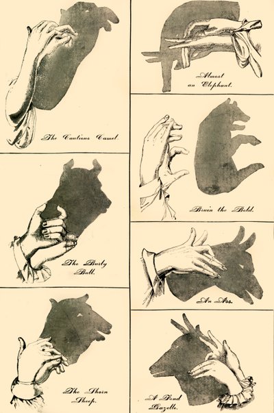 Cienie i sylwetki, 1883. autorstwa Unbekannt