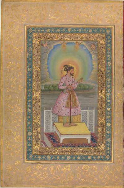 Shah Jahan na tarasie, 1627. autorstwa Unbekannt