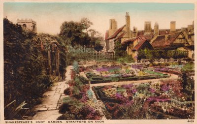 Shakespeares Knot Garden, Stratford-Upon-Avon, ok. 1910. autorstwa Unbekannt