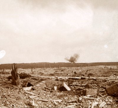 Shell, Douaumont, północna Francja, 1917 autorstwa Unbekannt