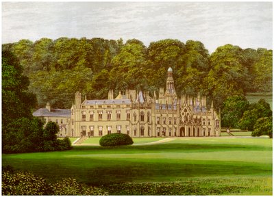 Opactwo Shelton, hrabstwo Wicklow, Irlandia, dom hrabiego Wicklow, ok. 1880 r. autorstwa Unbekannt