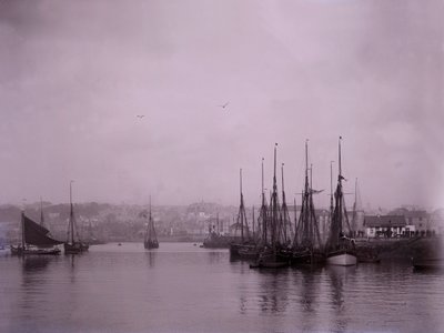 Statki w porcie w Plymouth w Devon. autorstwa Unbekannt