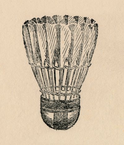 Wahadłowiec – badminton, 1912 autorstwa Unbekannt
