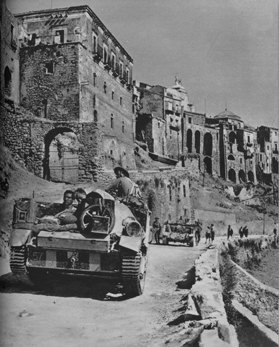 Szturm na sycylijską twierdzę górską, 1943 autorstwa Unbekannt