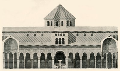 Elewacja Boczna Dworu Lwów i Fontanny, XIX w., 1907. autorstwa Unbekannt