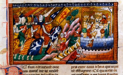 Oblężenie Antiochii, ok. 1097, XIV w. autorstwa Unbekannt
