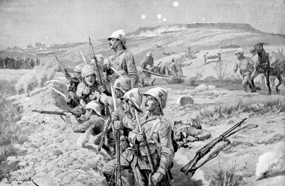 Oblężenie Ladysmith, RPA, wojna burska, 1899-1900 autorstwa Unbekannt