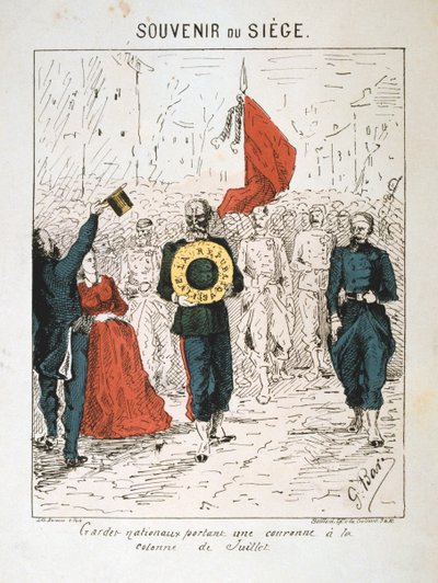 Siege of Paris, 1870-1871. autorstwa Unbekannt