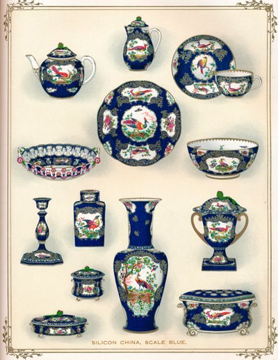 Silicon China, Scale Blue, początek XX wieku. 1911 autorstwa Unbekannt