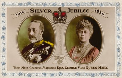 Srebrny Jubileusz 1910-1935, 6 maja - Król Jerzy V i Królowa Maria, 1935. autorstwa Unbekannt