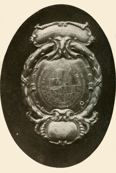 Srebrny frontlet z herbem Anglii, 1677, 1937. autorstwa Unbekannt