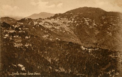 Simla z Tara Devi, c1918-c1939. autorstwa Unbekannt